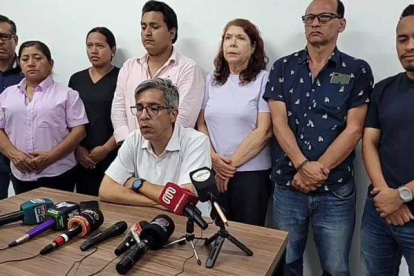 Camilo Salinas, candidato a asambleísta de Los Ríos, sostuvo que han recibido amenazas.