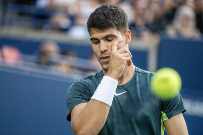 El español # 1 de la ATP reacciona tras quedar fuera en cuartos de final.