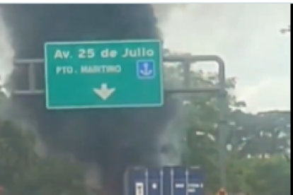 En redes sociales se difundió el video del incidente