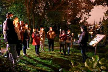 Programa. Los recorridos nocturnos se llevan a cabo una vez al mes.