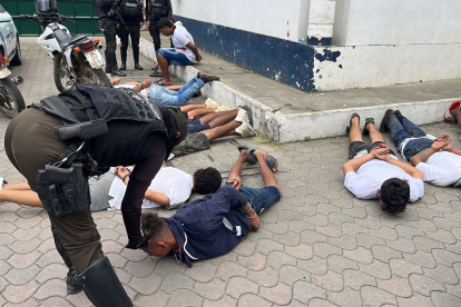 El operativo se realizó luego de que que se pudo habilitar el paso en la vía Daule.