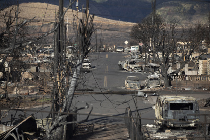 Registro de las calles de Maui tras el paso de los incendios