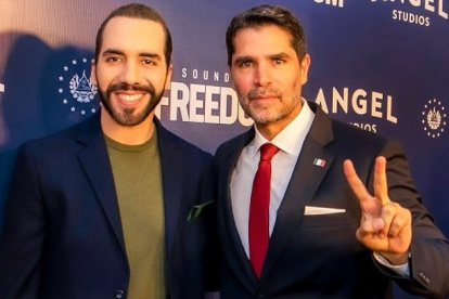 Eduardo Verástegui con el presidente