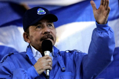 Daniel Ortega, presidente de Nicaragua.