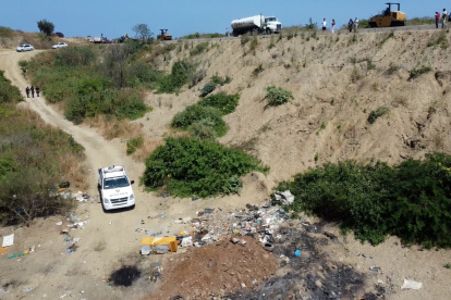 Hallazgo. En este sector se encontró el cuerpo sin cabeza el domingo.