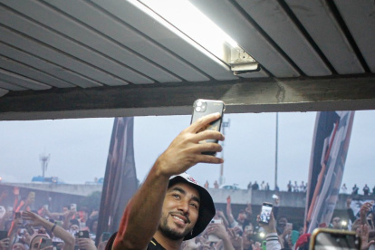 El galo se puso a disposiciones del DT Ramón Díaz.