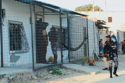 Momento. La pareja dormía en una hamaca cuando les dispararon.