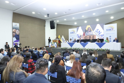Se inauguró el proceso electoral en las instalaciones del Consejo Nacional Electoral.