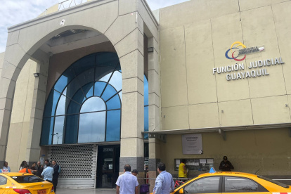 La audiencia se llevó en el Consejo de la Judicatura en el Albán Borja.