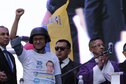 Acto. Unas 1.000 personas acudieron al acto proselitista cumplido en el norte de Quito.