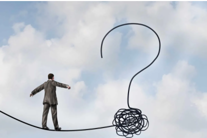 Representación.- Una gráfica sobre la inquietud de qué pasará mañana.