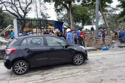 A través de redes sociales reportaron el siniestro vial.