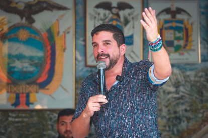 Alcalde de La Libertad, Pancho Tamariz, en una foto de archivo.