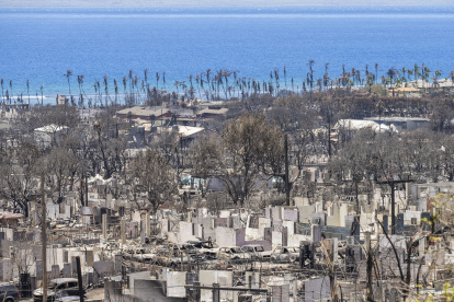 Este es el panorama que se observa después del incendio