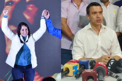 El CNE anticipa una segunda vuelta liderada por González y Noboa