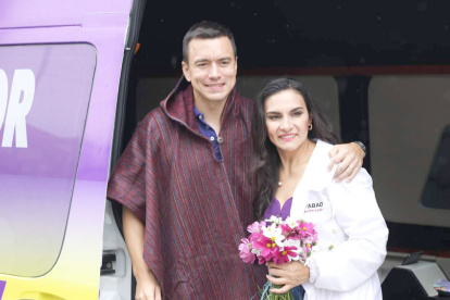 El binomio presidencial son originarios de las provincias de Santa Elena y de Azuay.