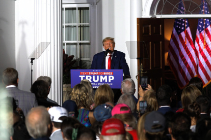 El pago de esa fianza permitirá al republicano recuperar su libertad una vez se haya entregado a la prisión del condado de Fulton (Georgia)