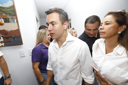 El candidato por ADN Daniel Noboa llegó a la segunda vuelta electoral.