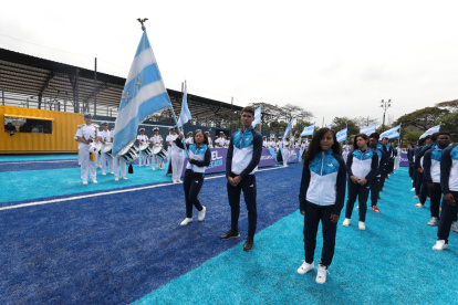 El equipo de la provincia en la despedida de la semana pasada.