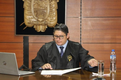 Recurso. El juez Wálter Macías fue separado de la Corte Nacional de Justicia por una decisión de la Judicatura.