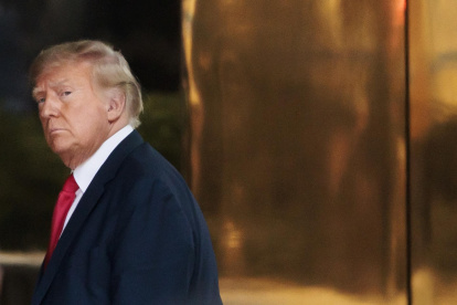 Imagen de archivo del expresidente de EE.UU. Donald Trump (2017-2021).