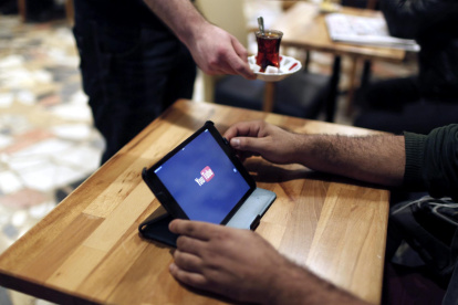 Vista de la aplicación Youtube, en una fotografía de archivo.