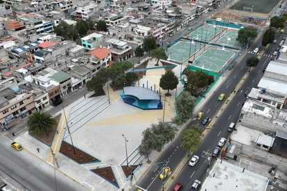 Obra. Se readecuaron camineras, mobiliario e iluminación.