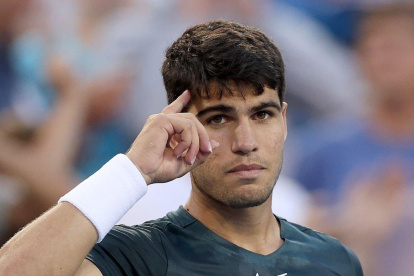 Alcaráz debutará este lunes 28 ante el alemán Dominik Koepfer.