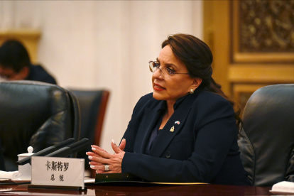 La presidenta de Honduras, Xiomara Castro, en una fotografía de archivo.