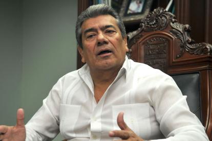 El político y empresario Carlos Falquez Batallas en una fotografía de archivo.