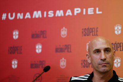 Fotografía de archivo del presidente de la Real Federación de España de Fútbol, Luis Rubiales.