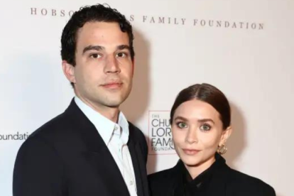 Ashley Olsen y su esposo