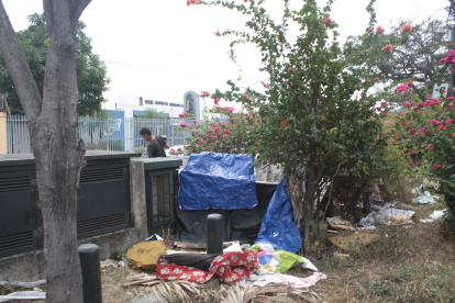 El parque invadido está ubicado en la avenida Delta y Guale, de la ciudadela Bolivariana.
