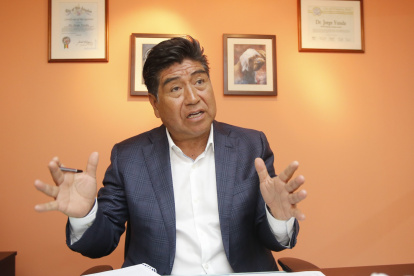 Elecciones. Yunda se presentó como candidato en 2023, pero perdió.