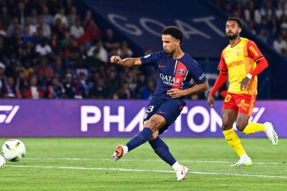 El joven francés se ha ganado un espacio dentro del 11 inicial de Luis Enrique.