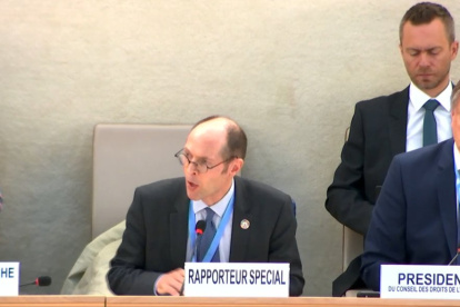 El Relator Especial de las Naciones Unidas (ONU) sobre la extrema pobreza y los derechos humanos, Olivier De Schutter,