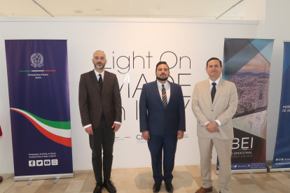 Mirko Costa, Hugo Calle y Víctor Jurado.