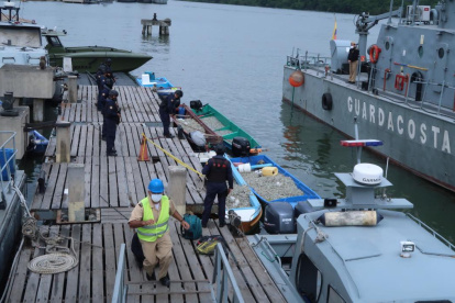 Suceso.- Uno de los casos de robo a camaronera en que las autoridades lograron detener a los delincuentes.