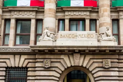 Entidad.- El edificio del Banco de México.