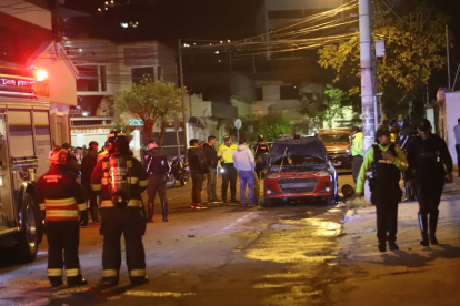 Personal de Bomberos llegaron hasta el sector para mitigar las llamas