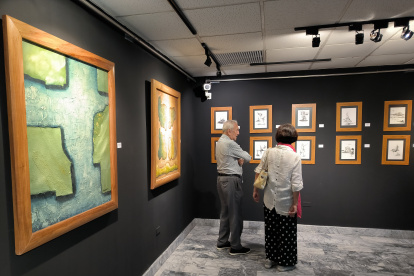 Exposición. La obra de Francisco Urquizo se exhibe hasta el 16 de septiembre.