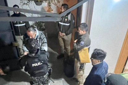 Operativo. Tres personas fueron detenidas en los allanamientos.