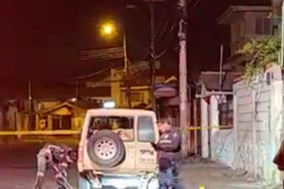 El segundo artefacto habría detonado en este vehículo