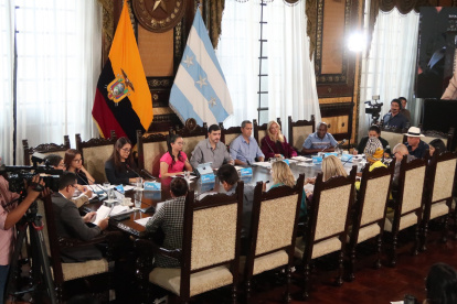 La sesión del Concejo Municipal de Guayaquil del 31 de agosto de 2023.