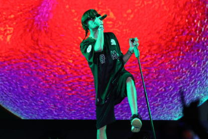 Danny Ocean en su concierto de Guayaquil.