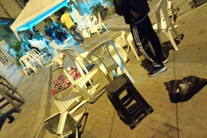 Velorio. Una mujer y una niña fallecieron tras el ataque en un velorio.