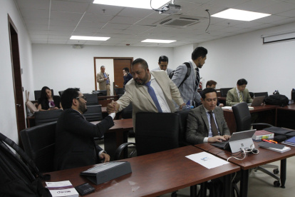 Diligencia. La audiencia preparatoria de juicio continuará en el Complejo Judicial norte de Quito.