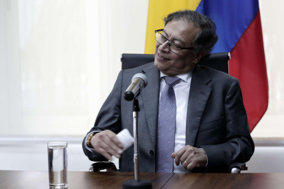 Imagen de archivo del presidente de Colombia, Gustavo Petro.
