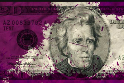 Los billetes entintados no será recibidos en entidades financieras.