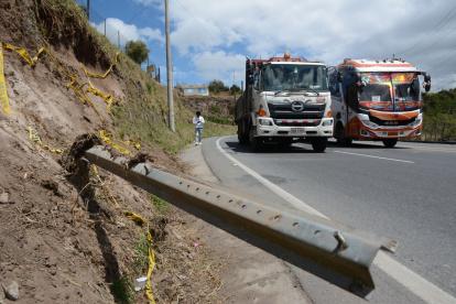 Punto. Aquí se registró el siniestro vial la semana pasada.